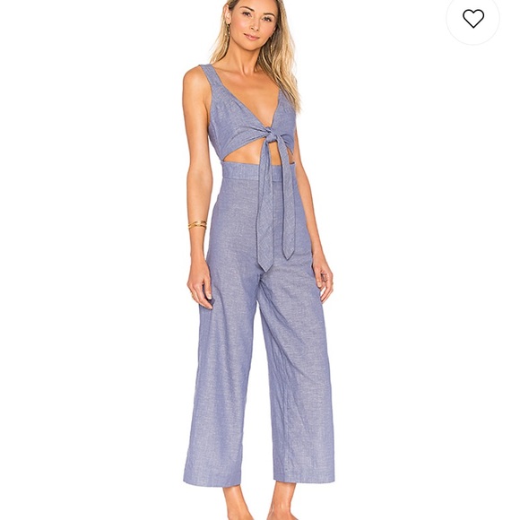 Capulet x Revolve Chambray Jumpsuit - Picture 2 of 3